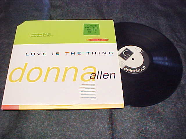 Allen,Donna Love Is The Thing And Miami Sound Machine Jambala 12'' 12