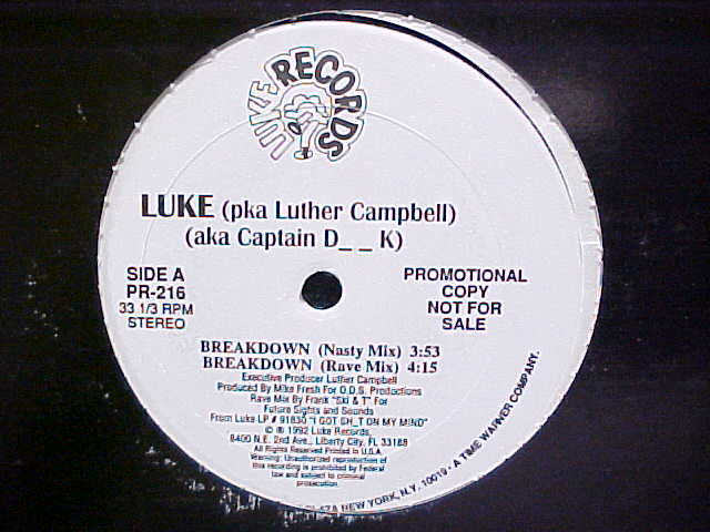 Luke Breakdown 3 Mix Wlp 12''