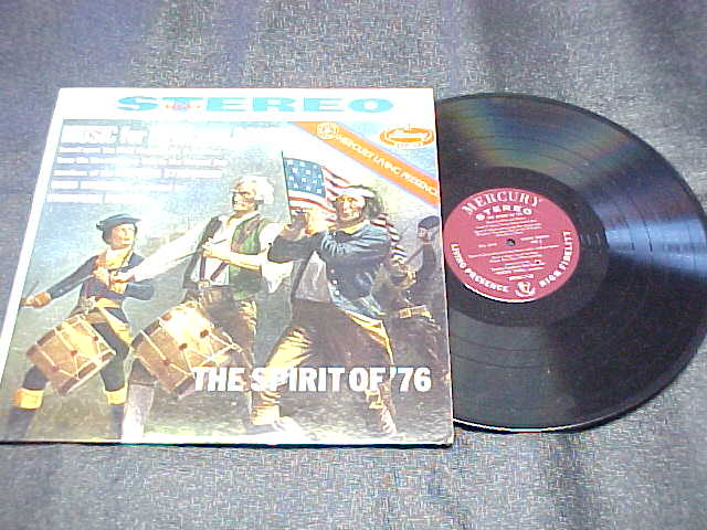 Frederick Fennell Eastman Symphonic Wind Ensemble Spirit Of '76 Music For Fifes And Drums Mercury Living Presence Stereo Lp LP