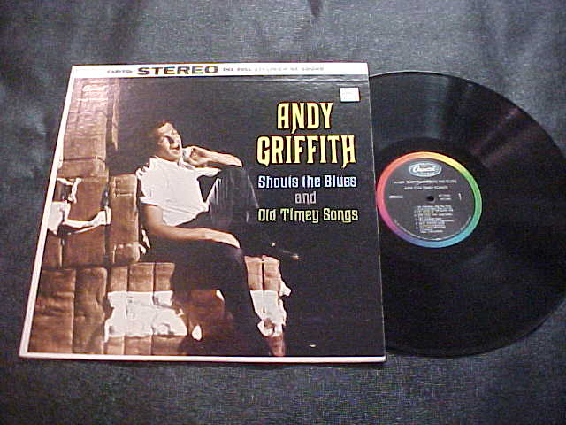 Griffith,Andy Shouts The Blues And Old Timey Songs **Rare** Lp LP