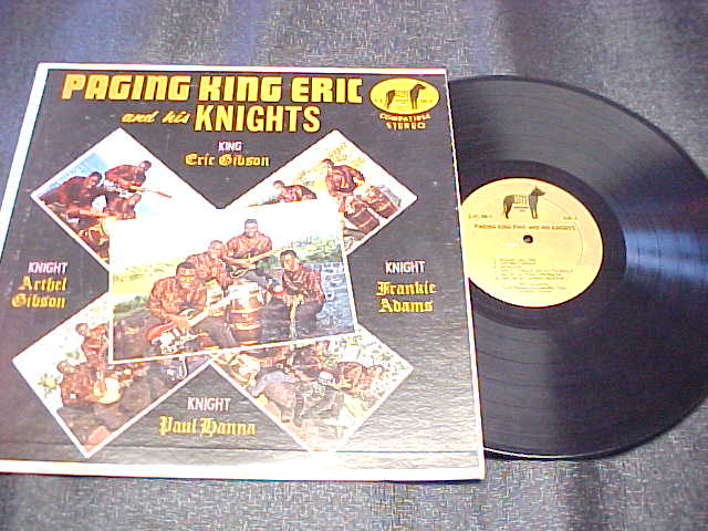 King Eric And His Knights Paging King Eric And His Knights On Elite Calypso Lp LP