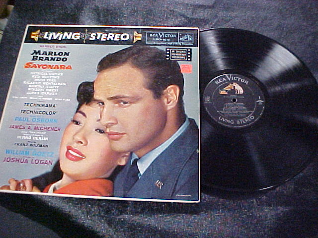 Sayonara Marlon Brando Red Buttons LP