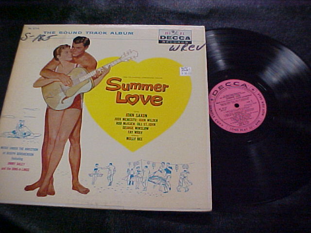 Summer Love John Saxon Fay Wray LP